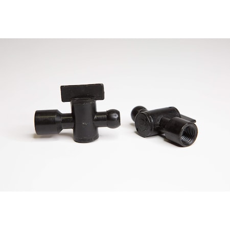Cedarberg Snap-Loc Systems 1/4 Male Snap-Loc x 1/4 Female NPT Black 1 8525-344